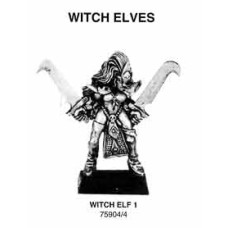 1995 Dark Elf Witch Elf 1 Marauder Miniatures 75904/4 - metal